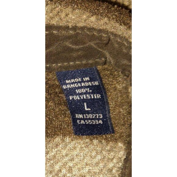 Wrangler Plaid Shirt Shacket Jacket BROWNS Fleece Unlined Men's Large L ButtonUp - Picture 12 of 14